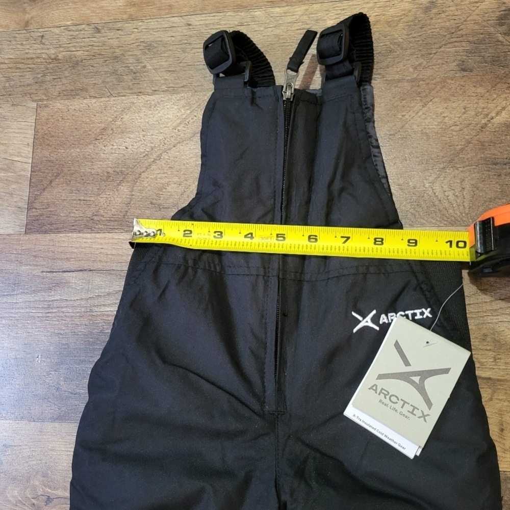 Arctix Kids Black Essential Snow Bib Overalls Size 18M - Picture 6 of 7